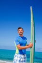 Surf man Royalty Free Stock Photo