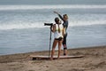 Surf photographer , Kuta Beach, Bali, Indonesia