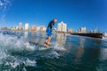 Surf Rider SUP Catching Wave Durban