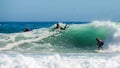 Surf Rolling Retro - the worlds longest running Retro surfboard event based in Llandudno, Cape Town, South Africa Royalty Free Stock Photo