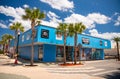 Surf shop at Jacksonville Beach shut down due to Coronavirus Covid 19 pandemic