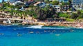 Surf Ski Lessons, Bronte Beach, Sydney, Australia Royalty Free Stock Photo