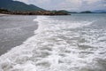 Surf on the South China Sea. Royalty Free Stock Photo