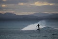 Surf sunset byron bay