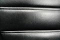 Surface of black leatherette texture for background. Royalty Free Stock Photo