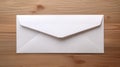 surface blank white envelope wood Royalty Free Stock Photo
