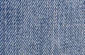 Surface of blue denim Royalty Free Stock Photo