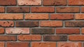 The surface of the bricks is rough with visible imperfections Royalty Free Stock Photo