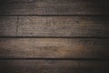 The surface of the brown wooden planks a beautiful natural wood pattern in a dark tone background. Close up the texture of wood is Royalty Free Stock Photo