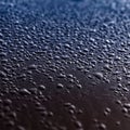 Wet surface of the car Royalty Free Stock Photo