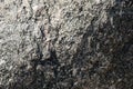 Surface of the cave rock wall. gray stone texture background Royalty Free Stock Photo