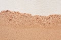 Surface of ciment and fiberboard from bagasse Royalty Free Stock Photo