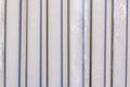 Surface, corrugated iron fence surface with large segments