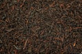 Surface covered with tea leaves Royalty Free Stock Photo