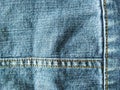 Surface of denim Royalty Free Stock Photo
