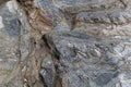 Green schists with faults, Paleozoic age from the Alps