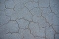 Surface of grey cracked asphalt. Tarmac, road. Texture Background, Top view.