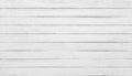 Surface of horizontal wooden boards painted white Royalty Free Stock Photo