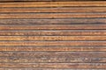 Surface made of older, slightly worn wooden slats