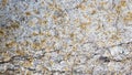 Surface of the marble with brown tint. Details of sand stone texture, close up shot of rock surface with vignette at cover and Royalty Free Stock Photo
