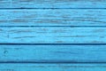 The surface of the nailed boards painted in blue. Background picture Royalty Free Stock Photo