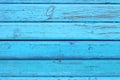 The surface of the nailed boards painted in blue. Background picture Royalty Free Stock Photo