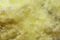 Surface of native sulfur crystals Royalty Free Stock Photo