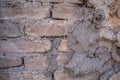 Surface with old stones of an old building