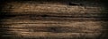 Surface of an old wooden board with cracks and rusty nails. Web Royalty Free Stock Photo