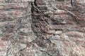 The surface of Phyllite schists of Proterozoic age Royalty Free Stock Photo