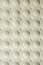 Surface of a pliable rubber bath mat Royalty Free Stock Photo