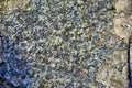 The surface of the processed stones is marble and granite in the facing plates Royalty Free Stock Photo