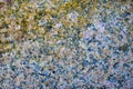 The surface of the processed stones is marble and granite in the facing plates Royalty Free Stock Photo