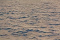 Surface of sea water in evaening time Royalty Free Stock Photo