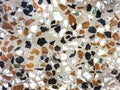 The surface of terrazzo.abstract background Royalty Free Stock Photo