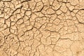 The surface texture dry cracked earth, close-up abstract background Royalty Free Stock Photo