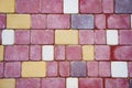 surface texture Paving slabs made of bricks