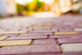 surface texture Paving slabs made of bricks