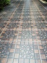Surface of tile floor Royalty Free Stock Photo