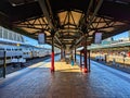 Surface Train Platforms, Central Station, Sydney, Australia Royalty Free Stock Photo
