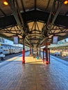 Surface Train Platforms, Central Station, Sydney, Australia Royalty Free Stock Photo