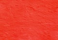 The surface of the walls is made of old uneven red plaster. Royalty Free Stock Photo