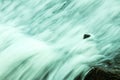 Surface water flowing torrent. Royalty Free Stock Photo