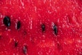 Surface of watermelon flesh background and texture of fruit