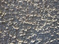 Surface of white cement wall under sunlight Royalty Free Stock Photo