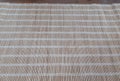 Surface of wooden mat. Asian style bamboo weave rug. Background bamboo sticks with thread uniting 1 Royalty Free Stock Photo