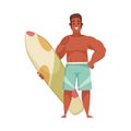 Surfboard Cartoon Icon