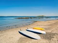 Surfboards on the beach