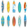 Surfboards, Illustration
