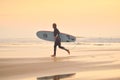 Surfer on Amado Beach